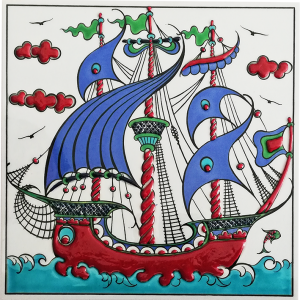 Çini Panolar 20x20-3